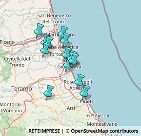 Mappa Via Lepanto, 64021 Giulianova TE, Italia (10.68154)