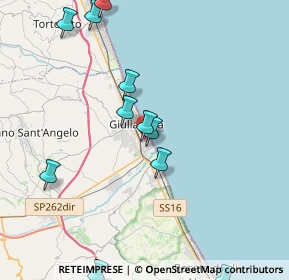 Mappa Via Lepanto, 64021 Giulianova TE, Italia (4.84273)