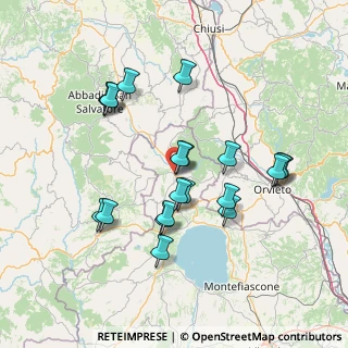 Mappa Via della Libertà, 01021 Acquapendente VT, Italia (14.733)