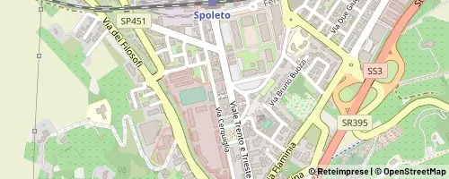 Mappa Spoleto