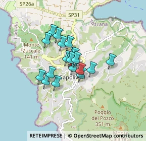 Mappa VIA GIUSEPPE MAZZINI, 57037 Capoliveri LI, Italia (0.557)