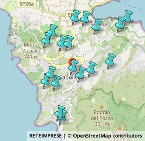 Mappa VIA GIUSEPPE MAZZINI, 57037 Capoliveri LI, Italia (1.00111)
