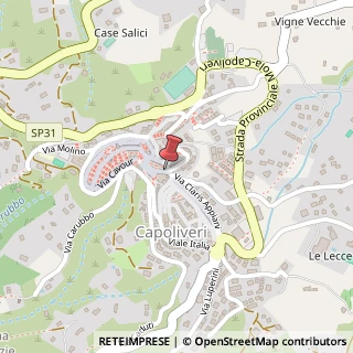 Mappa VIA GIUSEPPE MAZZINI, 3, 57037 Capoliveri, Livorno (Toscana)