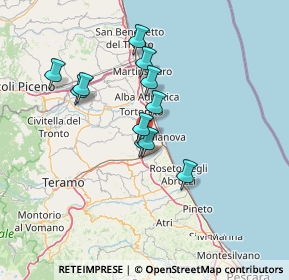 Mappa Traversa Moruzzi, 64021 Giulianova TE, Italia (11.70364)