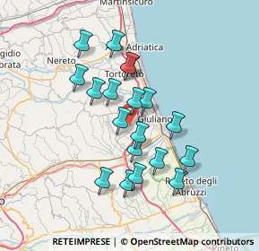 Mappa Traversa Moruzzi, 64021 Giulianova TE, Italia (6.30842)