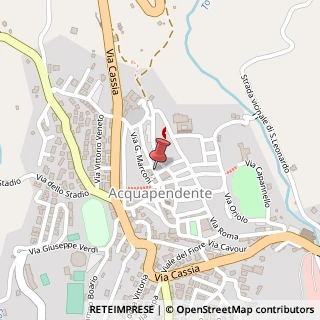 Mappa Via Rugarella, 12, 01021 Acquapendente, Viterbo (Lazio)