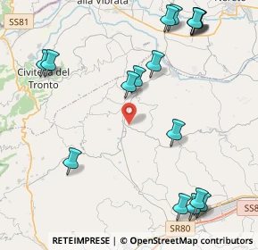 Mappa Frazione Villa Camera, 64012 Campli TE, Italia (5.59824)
