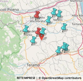 Mappa Frazione Villa Camera, 64012 Campli TE, Italia (7.2025)