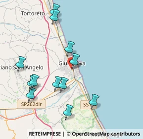 Mappa Via Nazionale, 64021 Giulianova TE, Italia (4.40167)