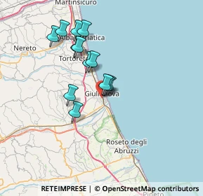 Mappa Via Nazionale, 64021 Giulianova TE, Italia (6.11)