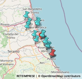 Mappa Via Nazionale, 64021 Giulianova TE, Italia (10.53733)
