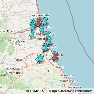 Mappa SP 15, 64021 Giulianova TE (12.397)