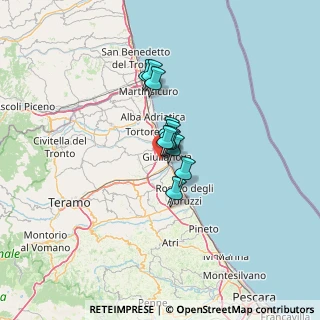 Mappa SP 15, 64021 Giulianova TE (6.72727)