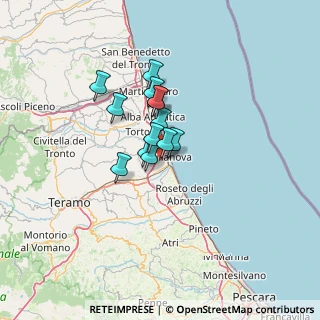 Mappa SP 15, 64021 Giulianova TE (8.45385)