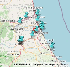 Mappa Via Campo dei Fiori, 64023 Mosciano Sant'Angelo TE, Italia (12.02538)