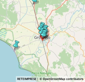 Mappa SP 154, 58100 Grosseto GR, Italia (3.79083)