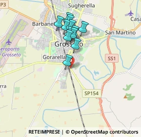 Mappa SP 154, 58100 Grosseto GR, Italia (1.64583)