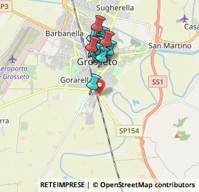 Mappa SP 154, 58100 Grosseto GR, Italia (1.55421)