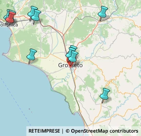 Mappa SP 154, 58100 Grosseto GR, Italia (21.15636)