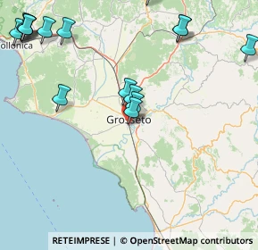 Mappa SP 154, 58100 Grosseto GR, Italia (22.83063)