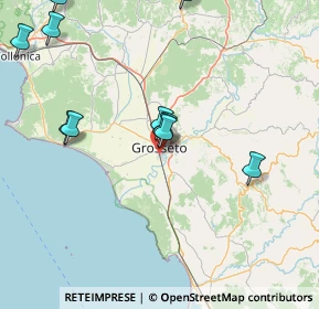 Mappa SP 154, 58100 Grosseto GR, Italia (17.82455)