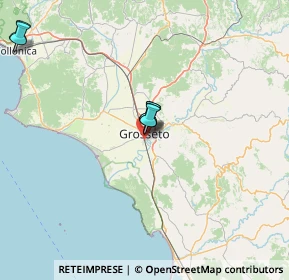 Mappa SP 154, 58100 Grosseto GR, Italia (47.33)