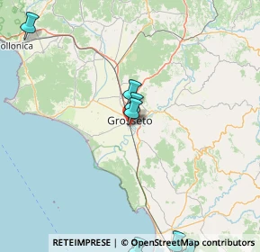 Mappa SP 154, 58100 Grosseto GR, Italia (36.75333)