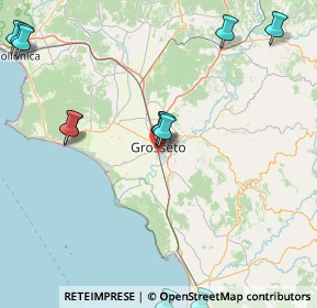 Mappa SP 154, 58100 Grosseto GR, Italia (24.67077)