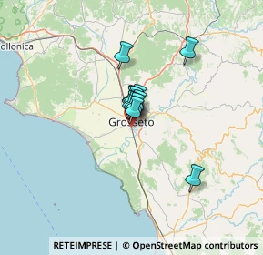 Mappa SP 154, 58100 Grosseto GR, Italia (6.49)