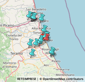 Mappa Via Case di Trento, 64021 Giulianova TE, Italia (10.80235)