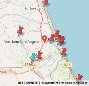 Mappa Via Case di Trento, 64021 Giulianova TE, Italia (5.065)