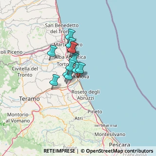 Mappa Via Capri, 64021 Giulianova TE, Italia (8.49667)