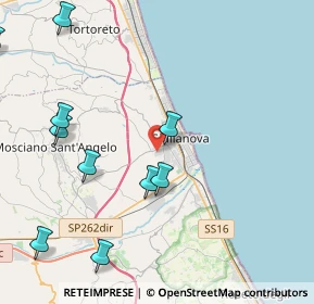 Mappa Via Enrico Fermi, 64021 Giulianova TE, Italia (5.72455)