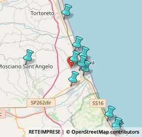 Mappa Via Tancredi, 64021 Giulianova TE, Italia (4.83615)
