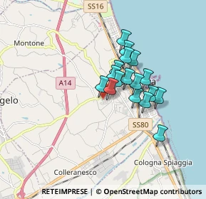 Mappa Via Enrico Fermi, 64021 Giulianova TE, Italia (1.28529)