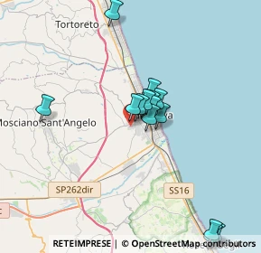 Mappa Via Travia Gasperi, 64021 Giulianova TE, Italia (3.46286)