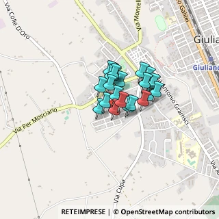 Mappa Via Travia Gasperi, 64021 Giulianova TE, Italia (0.25)