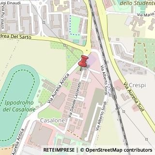 Mappa Via Davide Lazzeretti, 2, 58100 Grosseto, Grosseto (Toscana)