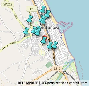 Mappa Viale Vittorio Veneto, 64021 Giulianova TE, Italia (0.75077)