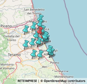 Mappa Viale Vittorio Veneto, 64021 Giulianova TE, Italia (8.86)