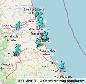 Mappa Viale Vittorio Veneto, 64021 Giulianova TE, Italia (12.58615)