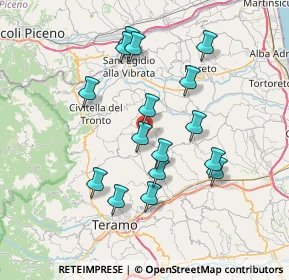 Mappa Contrada Villa Camera, 64012 Campli TE, Italia (7.13813)