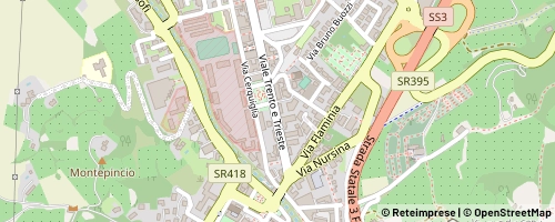 Mappa Spoleto