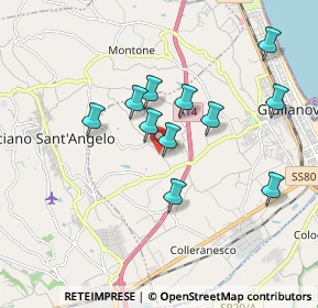 Mappa Traversa Mari, 64021 Giulianova TE, Italia (1.65818)