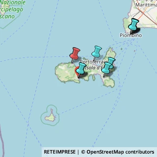 Mappa LA TANA DEI SOGNI SRLS, 57034 Campo nell'Elba LI, Italia (17.38941)