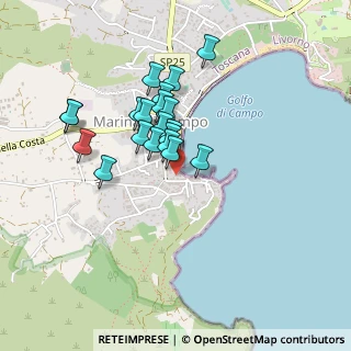 Mappa LA TANA DEI SOGNI SRLS, 57034 Campo nell'Elba LI, Italia (0.3705)
