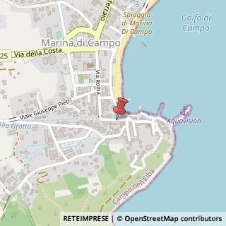 Mappa Via Guglielmo Marconi, 47, 57034 Campo nell'Elba, Livorno (Toscana)