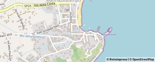 Mappa Campo nell'Elba