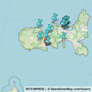 Mappa LA TANA DEI SOGNI SRLS, 57034 Campo nell'Elba LI, Italia (7.7605)