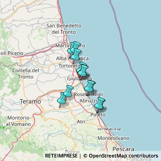 Mappa Via Giuseppe di Vittorio, 64022 Giulianova TE, Italia (8.8325)